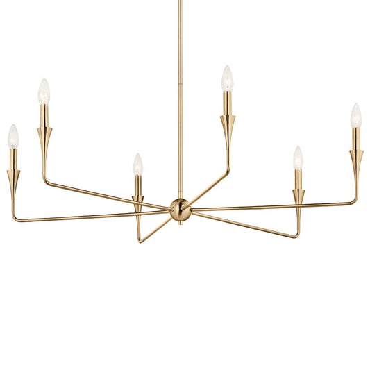 KICHLER-52690CPZKICHLER Alvaro 52690 40.25" 6-Light Chandelier