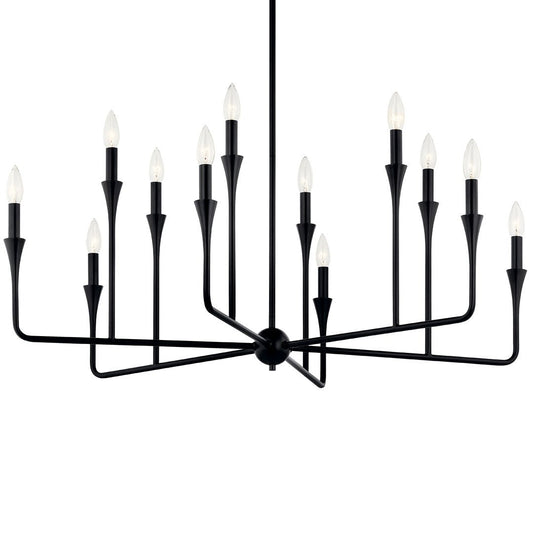KICHLER-52692BKKICHLER Alvaro 52692 39.75" 12-Light Multi-Tier Chandelier