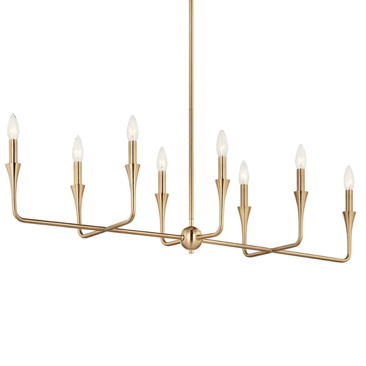 KICHLER-52693CPZKICHLER Alvaro 52693 45.5" 8-Light Linear Chandelier