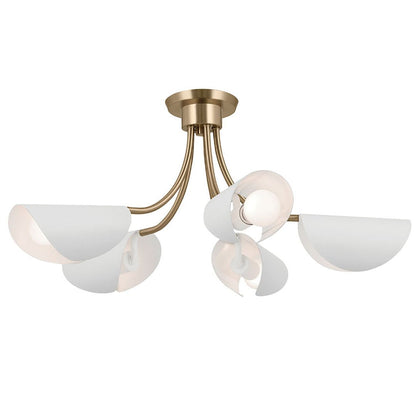 KICHLER-52558CPZWHKICHLER Arcus 52558 29.25" 5-Light Chandelier