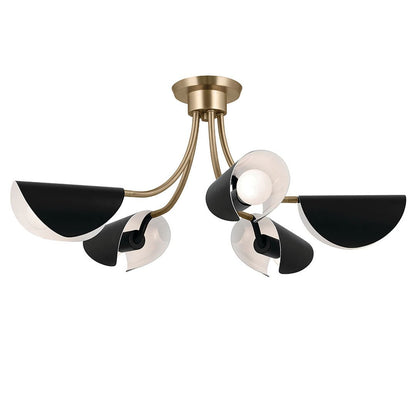 KICHLER-52558CPZBKKICHLER Arcus 52558 29.25" 5-Light Chandelier