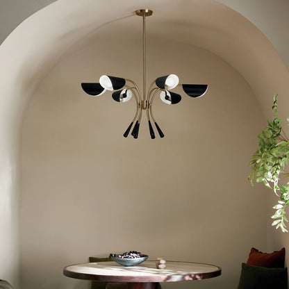 KICHLER-52559SNKICHLER Arcus 52559 39.25" 6-Light Chandelier
