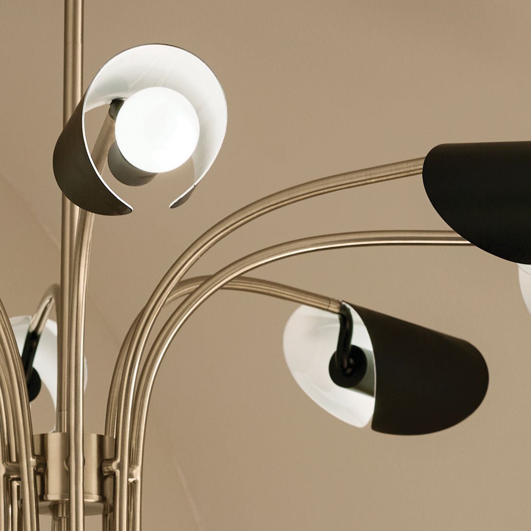 KICHLER-52560SNKICHLER Arcus 52560 45.5" 8-Light Chandelier