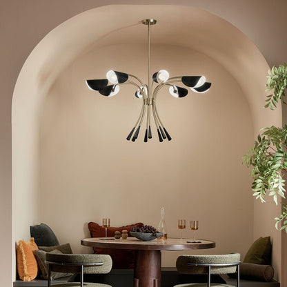 KICHLER-52560SNKICHLER Arcus 52560 45.5" 8-Light Chandelier