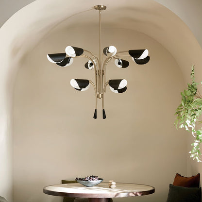KICHLER-52561CPZWHKICHLER Arcus 52561 46.25" 12-Light Chandelier