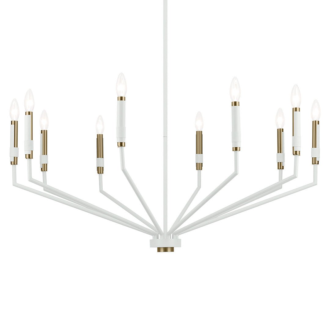 KICHLER-52348WHKICHLER Armand 52348 38.25" 10-Light Chandelier