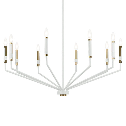 KICHLER-52348WHKICHLER Armand 52348 38.25" 10-Light Chandelier