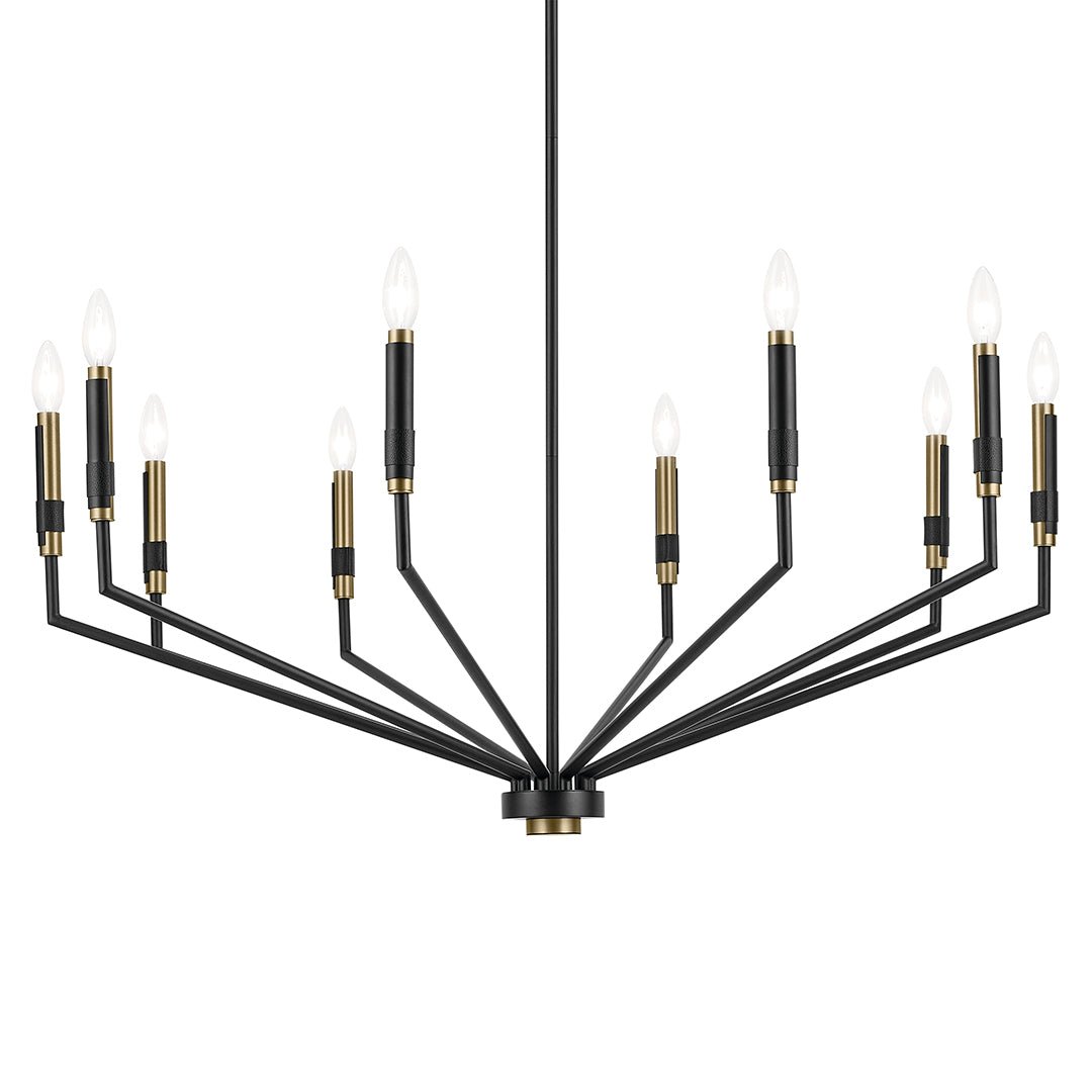 KICHLER-52348BKKICHLER Armand 52348 38.25" 10-Light Chandelier