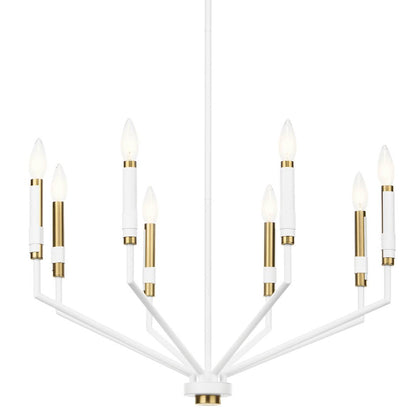 KICHLER-52349WHKICHLER Armand 52349 26" 8-Light Chandelier