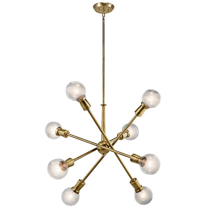 KICHLER-43118NBRKICHLER Armstrong 43118 30" 8-Light Chandelier