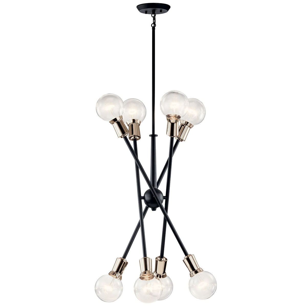 KICHLER-43118NBRKICHLER Armstrong 43118 30" 8-Light Chandelier