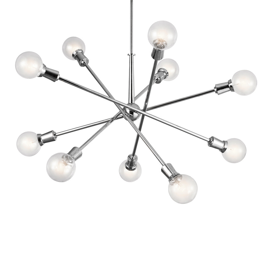 KICHLER-43119CHKICHLER Armstrong 43119 47" 10-Light Chandelier