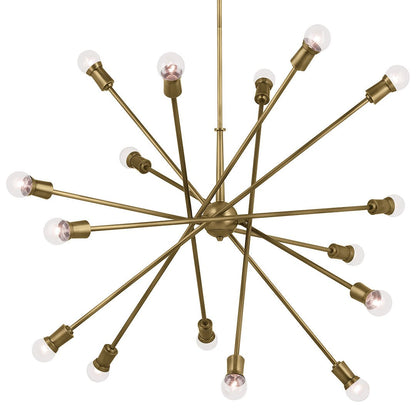 KICHLER-52537NBRKICHLER Armstrong 52537 63" 16-Light Chandelier