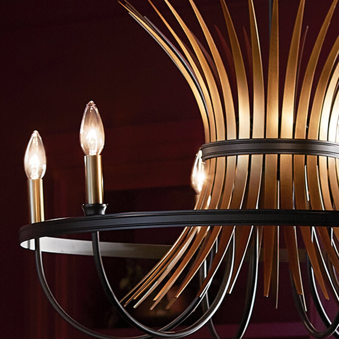 KICHLER-52458NIKICHLER Baile 52458 29.25" 6-Light Chandelier
