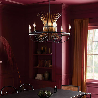 KICHLER-52458NIKICHLER Baile 52458 29.25" 6-Light Chandelier