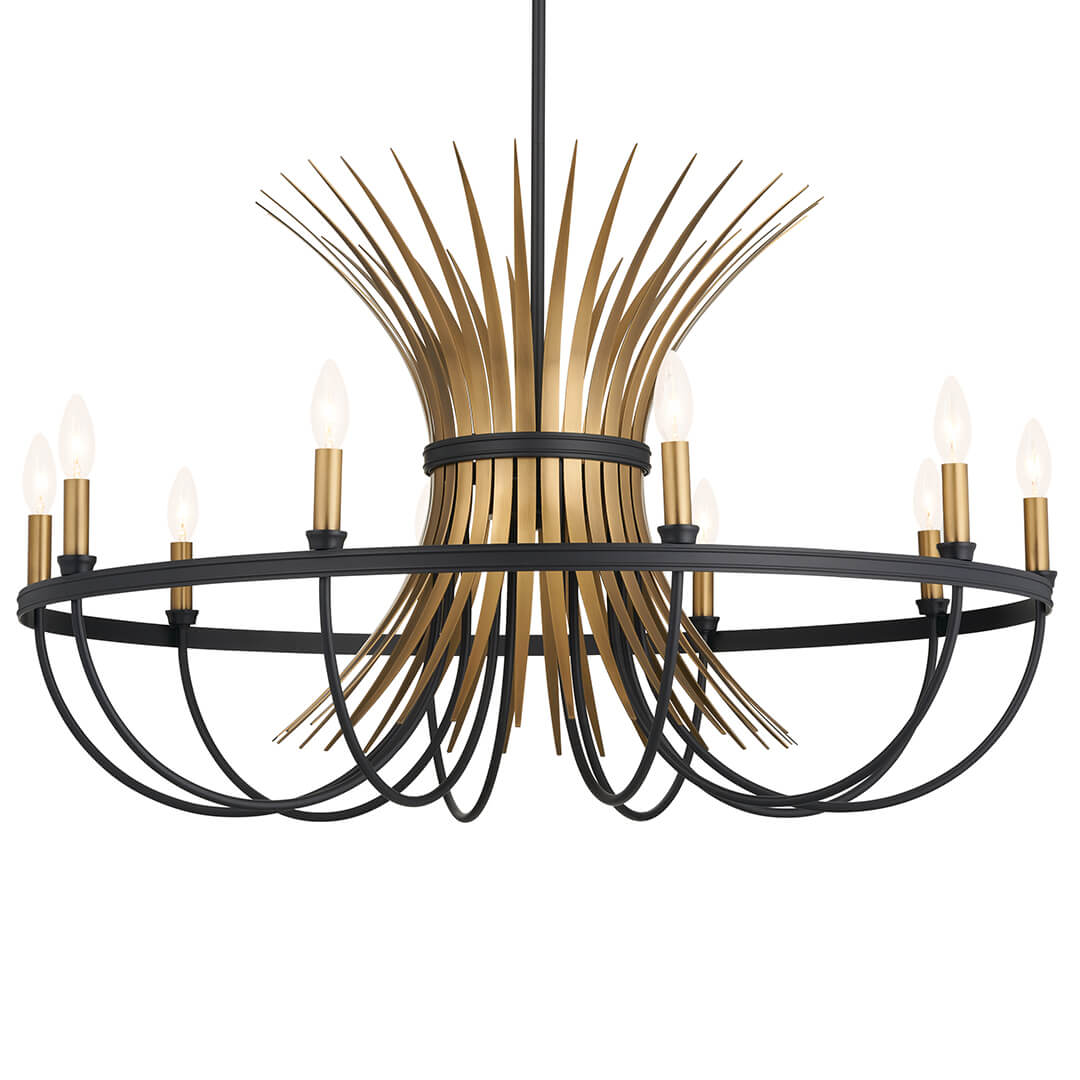KICHLER-52459BKKICHLER Baile 52459 37" 10-Light Chandelier