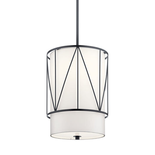 KICHLER-52073BKKICHLER Birkleigh 52073 18.25" 1 Light Pendant
