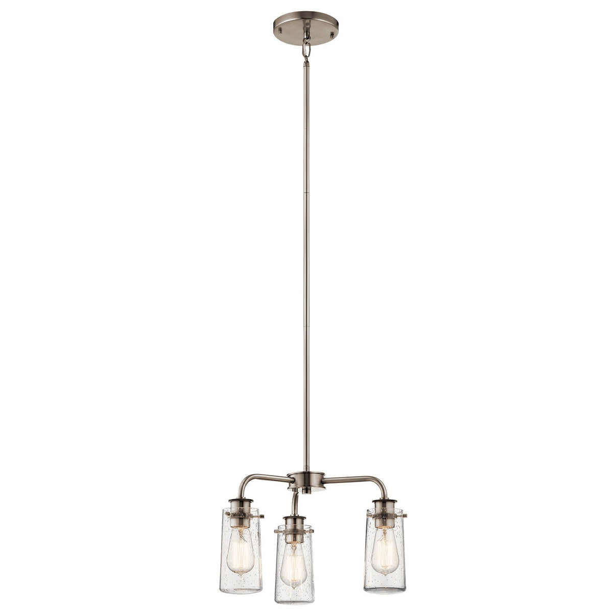 KICHLER-43057CLPKICHLER Braelyn 43057 17.75" 3-Light Chandelier