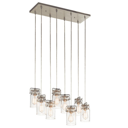KICHLER-42890NIKICHLER Brinley 42890 10.25" 8-Light Linear Chandelier