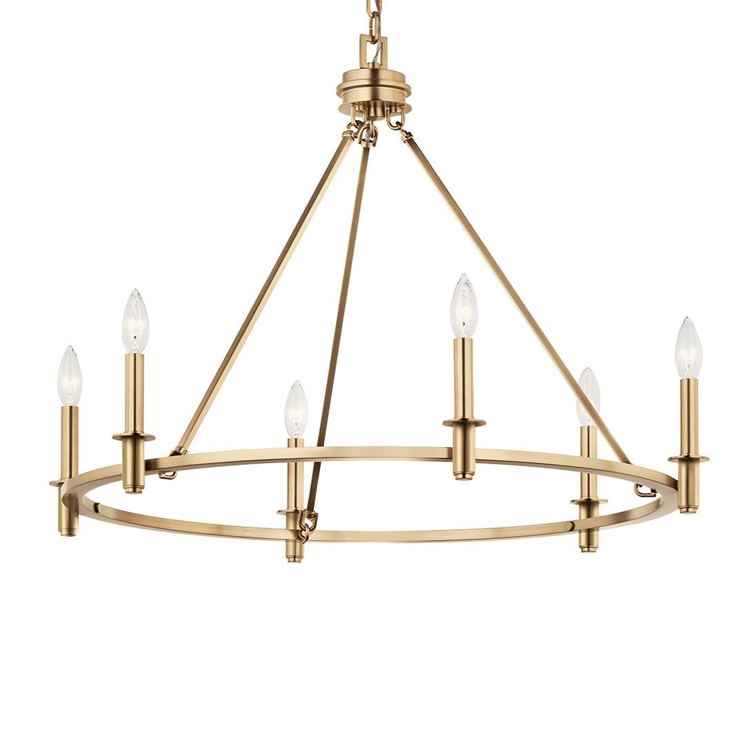 KICHLER-52705CPZKICHLER Carrick 52705 32.25" 6-Light Chandelier