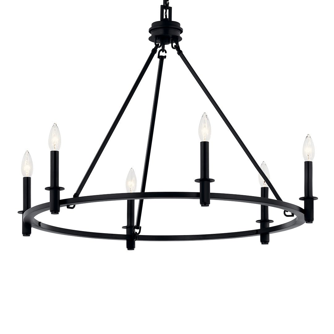 KICHLER-52705BKKICHLER Carrick 52705 32.25" 6-Light Chandelier