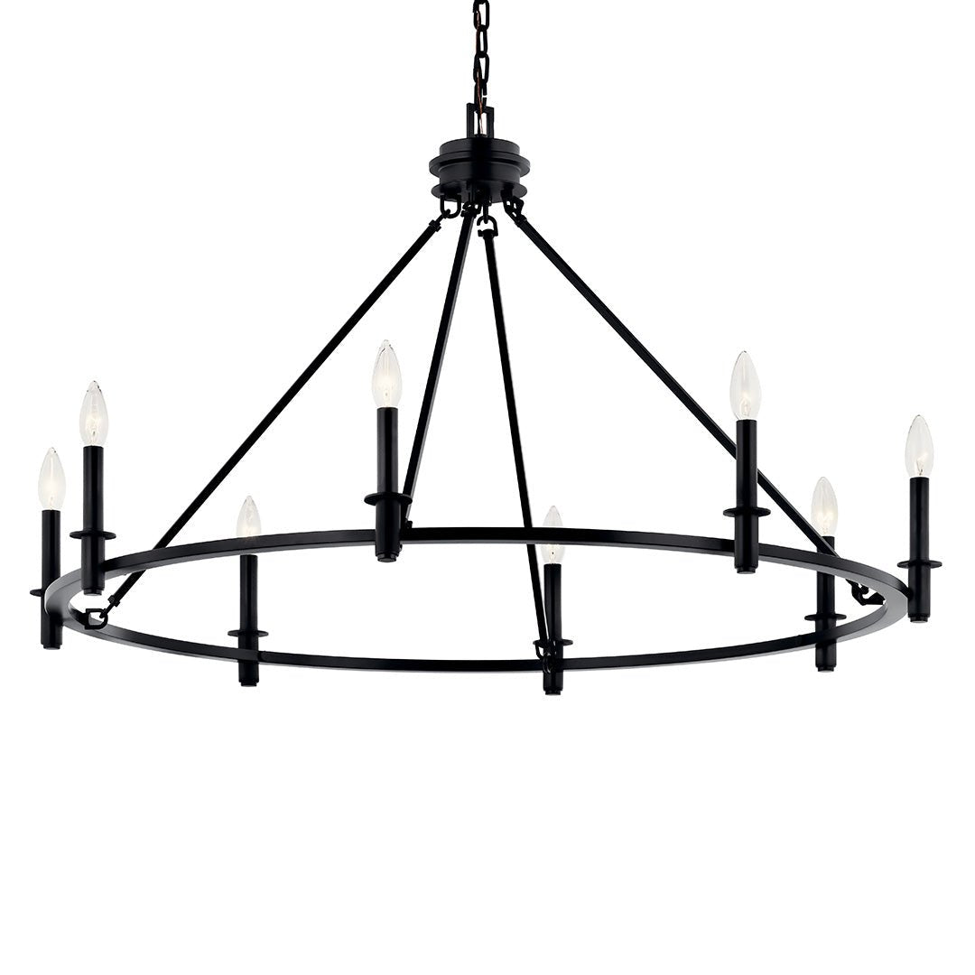 KICHLER-52706BKKICHLER Carrick 52706 40.75" 8-Light Chandelier