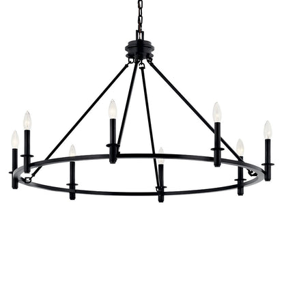 KICHLER-52706BKKICHLER Carrick 52706 40.75" 8-Light Chandelier