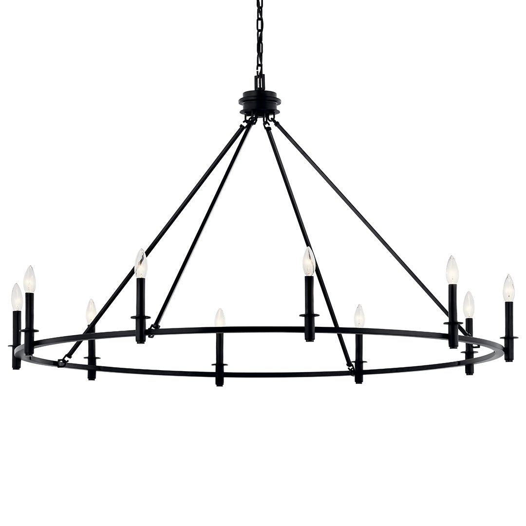 KICHLER-52707BKKICHLER Carrick 52707 54.25" 10-Light Chandelier
