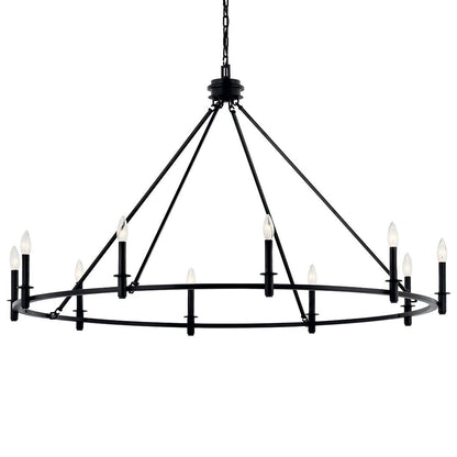 KICHLER-52707BKKICHLER Carrick 52707 54.25" 10-Light Chandelier