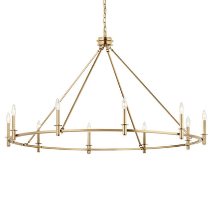 KICHLER-52707CPZKICHLER Carrick 52707 54.25" 10-Light Chandelier