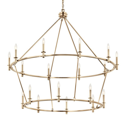 KICHLER-52708CPZKICHLER Carrick 52708 54.25" 18-Light Chandelier
