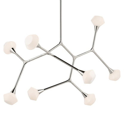 KICHLER-52763PNKICHLER Cassius 52763 5.0W LED 26.5" Chandelier