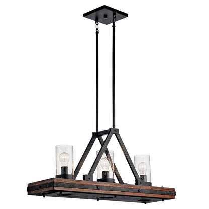 KICHLER-43433AUBKICHLER Colerne 43433 10.75" 3-Light Linear Chandelier