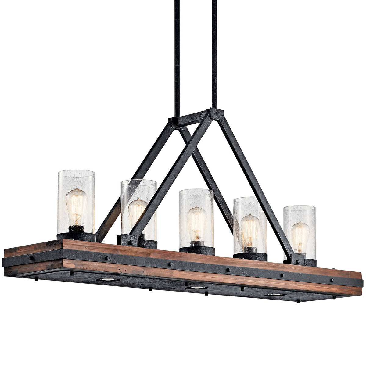KICHLER-43491AUBKICHLER Colerne 43491 10.75" 5-Light Linear Chandelier