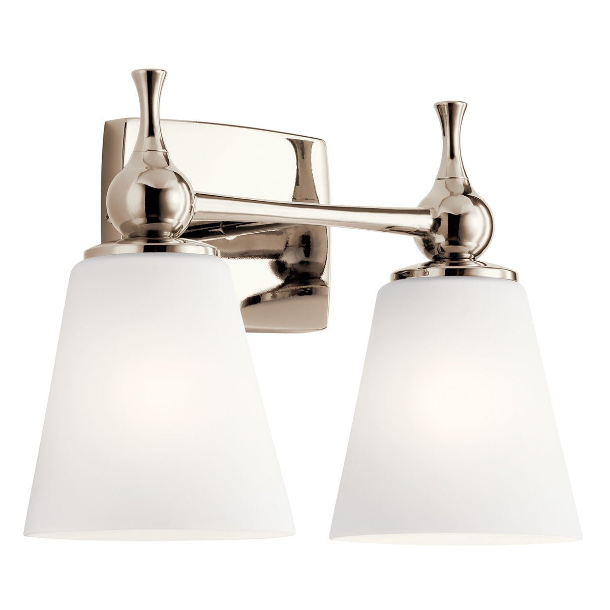 KICHLER-55091PNKICHLER Cosabella 55091 2 Light Vanity Light with Frosted Glass
