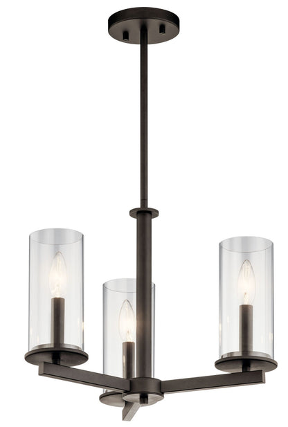 KICHLER-43997OZKICHLER Crosby 43997 18" 3-Light Chandelier