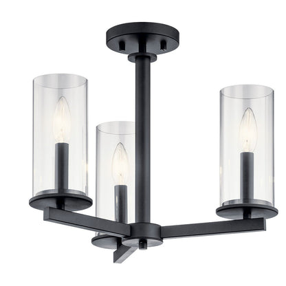 KICHLER-43997OZKICHLER Crosby 43997 18" 3-Light Chandelier