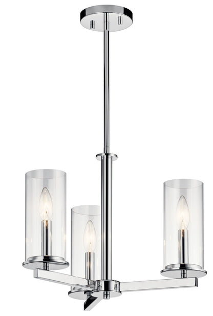 KICHLER-43997CHKICHLER Crosby 43997 18" 3-Light Chandelier