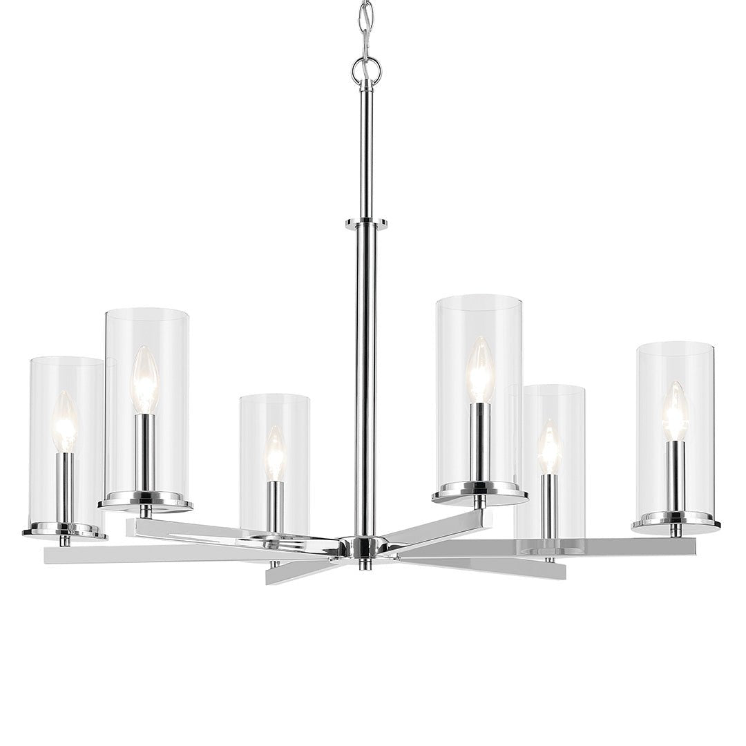 KICHLER-44013CHKICHLER Crosby 44013 32.25" 6-Light Chandelier