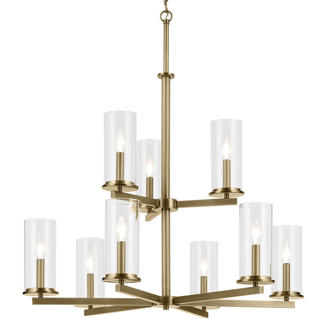 KICHLER-44014NBRKICHLER Crosby 44014 32.25" 9-Light Chandelier
