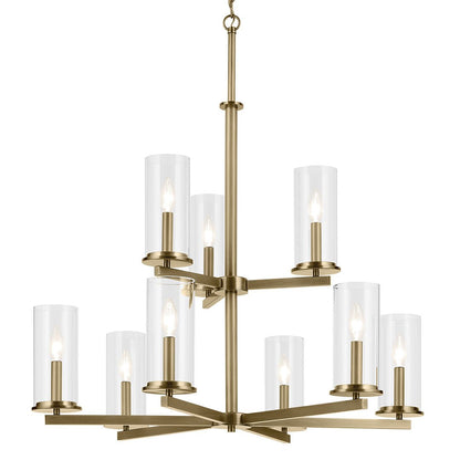 KICHLER-44014NBRKICHLER Crosby 44014 32.25" 9-Light Chandelier