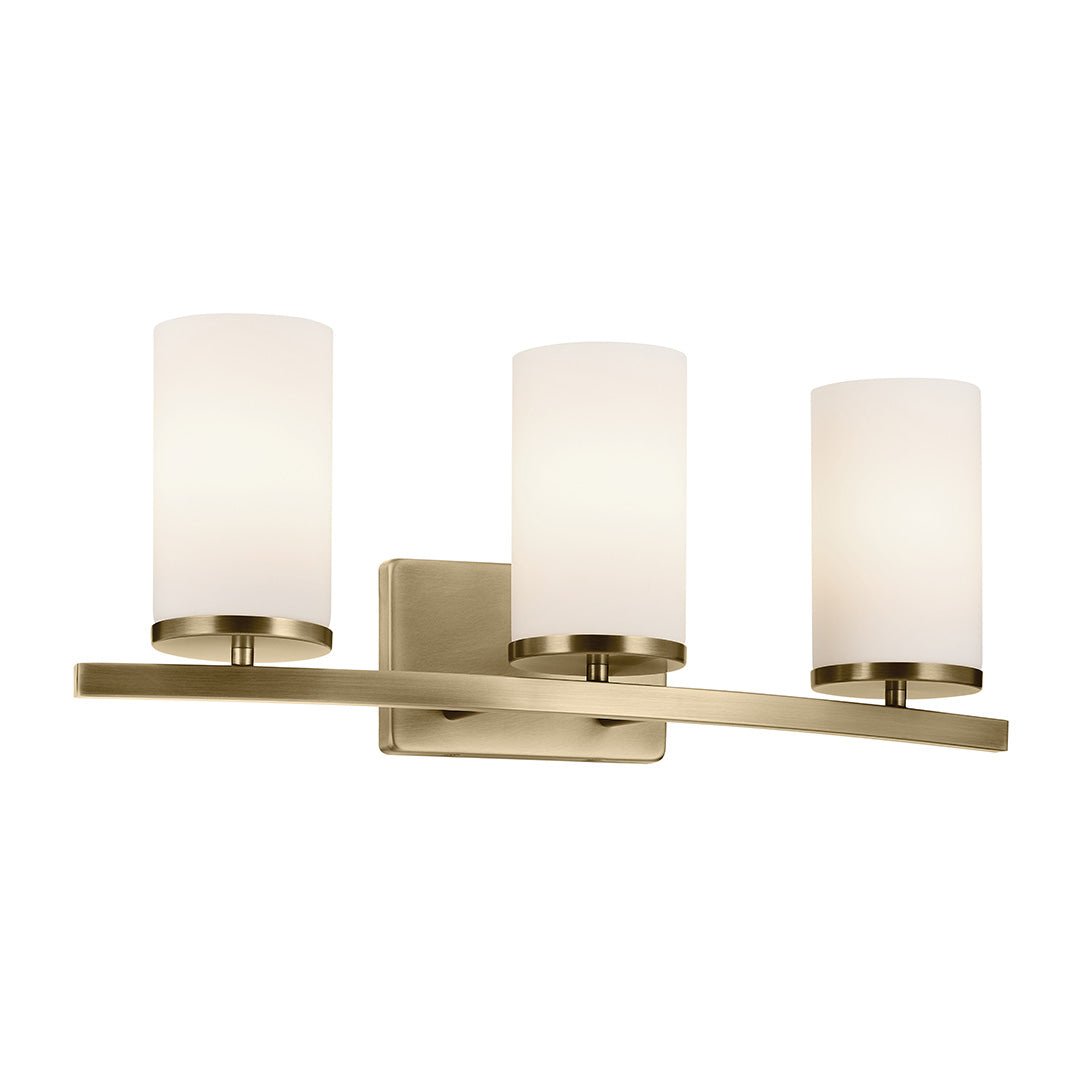 KICHLER-45497NBRKICHLER Crosby 45497 3 Light Vanity Light with Frosted/Clear Glass