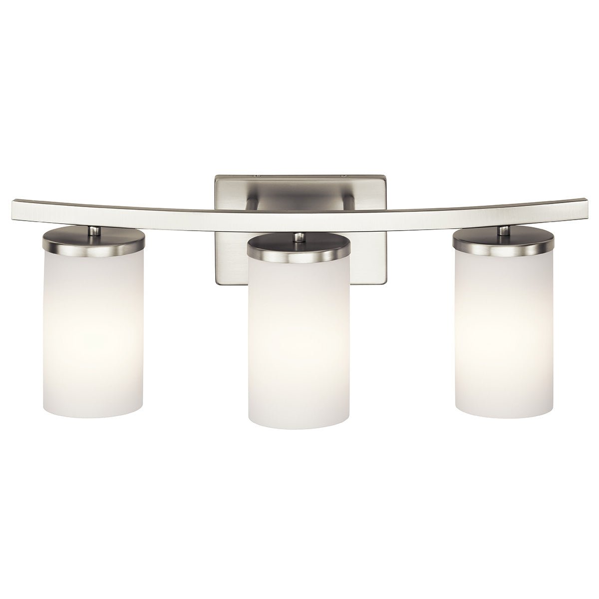 KICHLER-45497NIKICHLER Crosby 45497 3 Light Vanity Light with Frosted/Clear Glass
