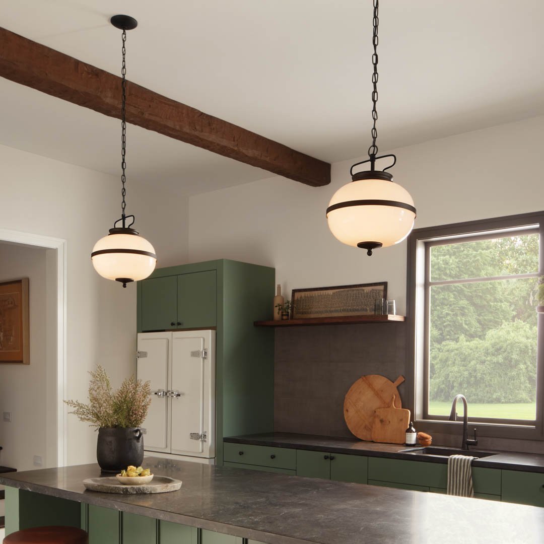 KICHLER-52478BKTKICHLER Dame 12" 2 Light Pendant