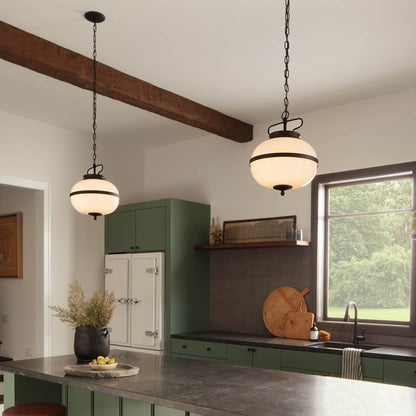 KICHLER-52478BKTKICHLER Dame 12" 2 Light Pendant