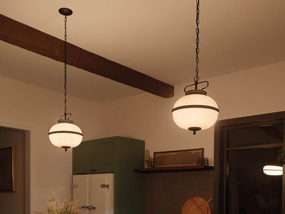 KICHLER-52478BKTKICHLER Dame 12" 2 Light Pendant
