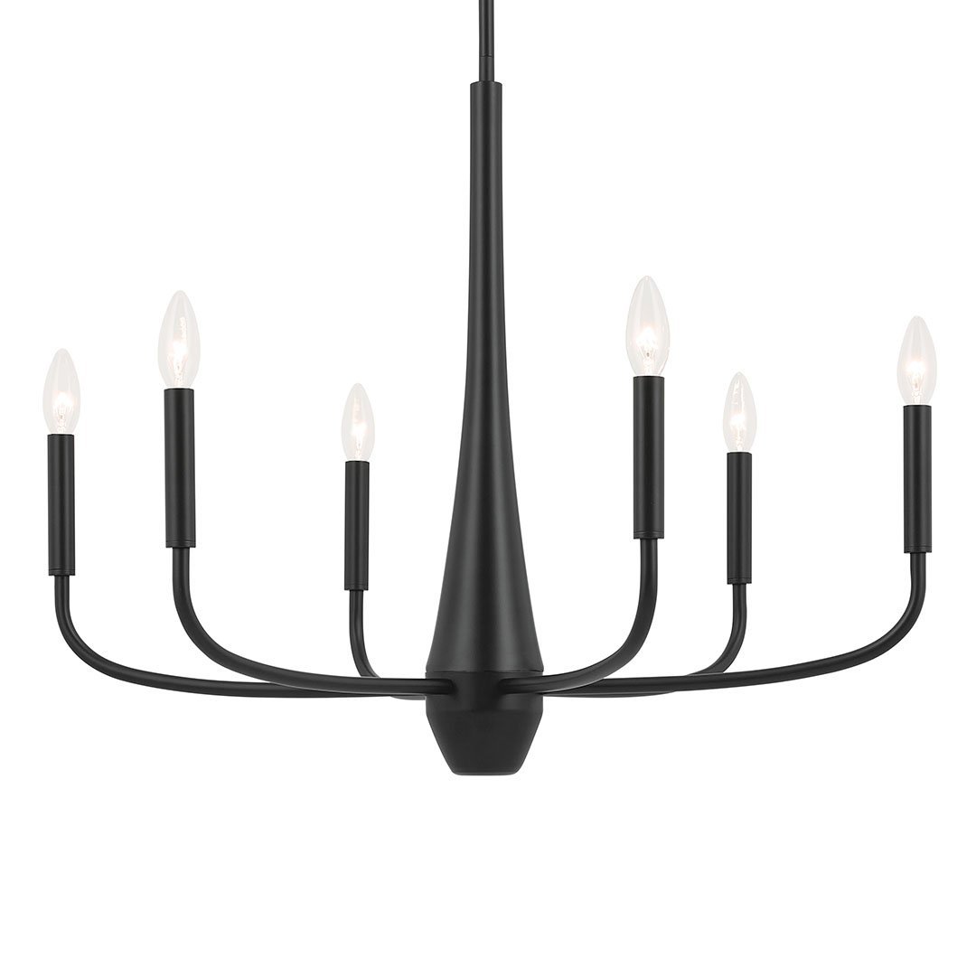 KICHLER-52525BKKICHLER Deela 52525 28" 6-Light Chandelier