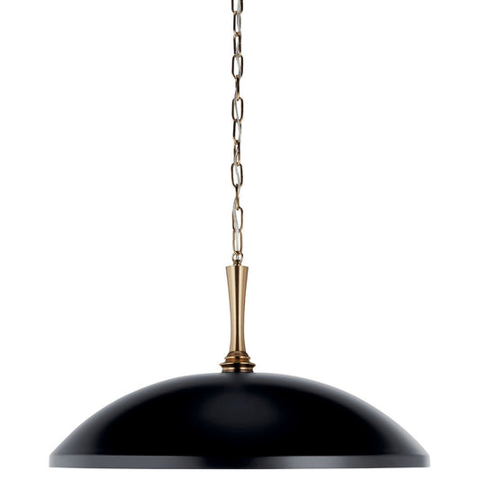 KICHLER-52637BKKICHLER Delarosa 52637 24" 1 Light Pendant
