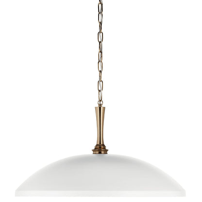 KICHLER-52637WHKICHLER Delarosa 52637 24" 1 Light Pendant