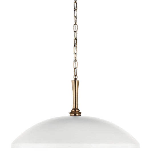 KICHLER-52637WHKICHLER Delarosa 52637 24" 1 Light Pendant